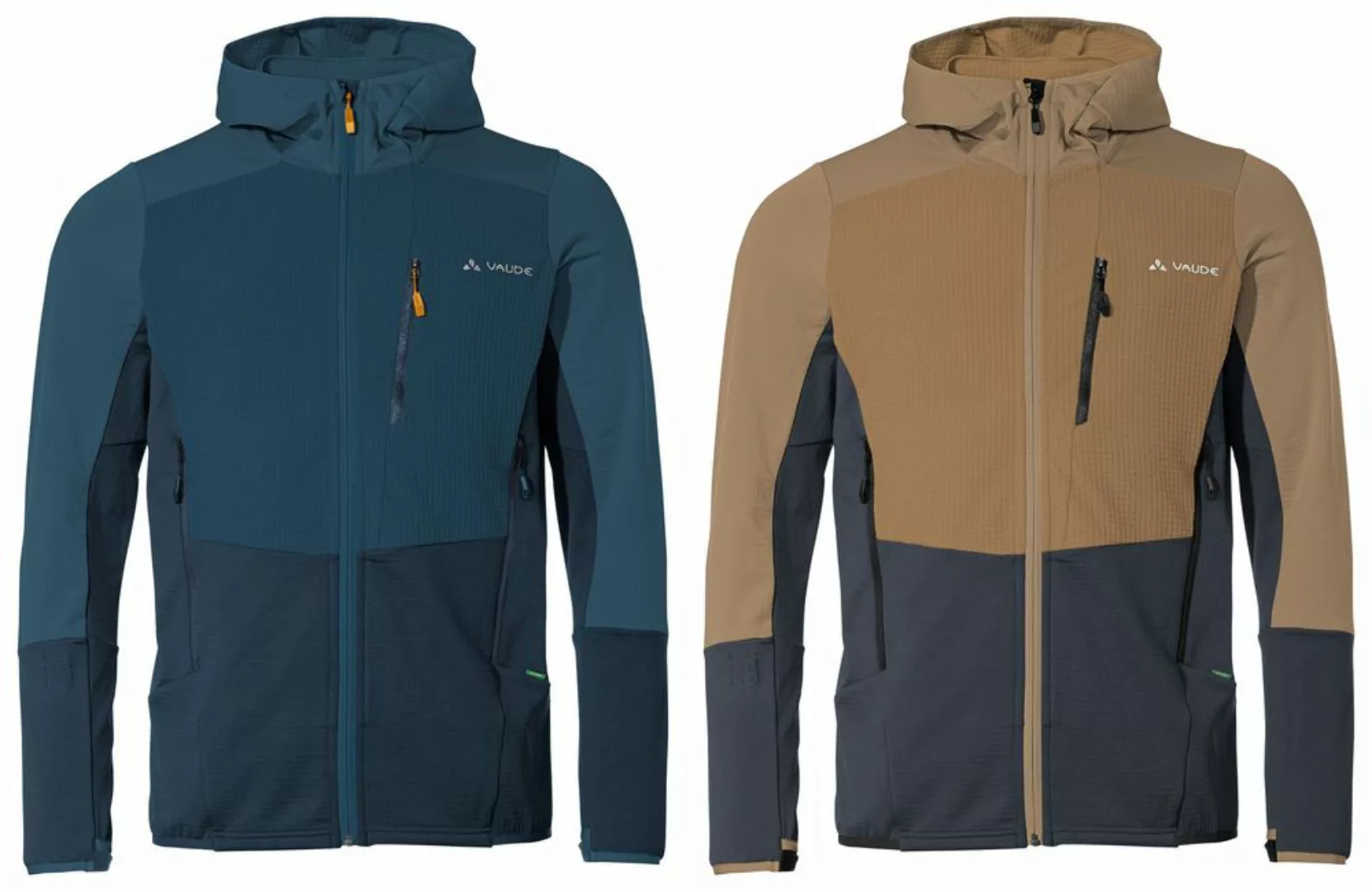 Vaude Men's Monviso Hooded Grid Fleece Jacket - Fleecejacke günstig online kaufen