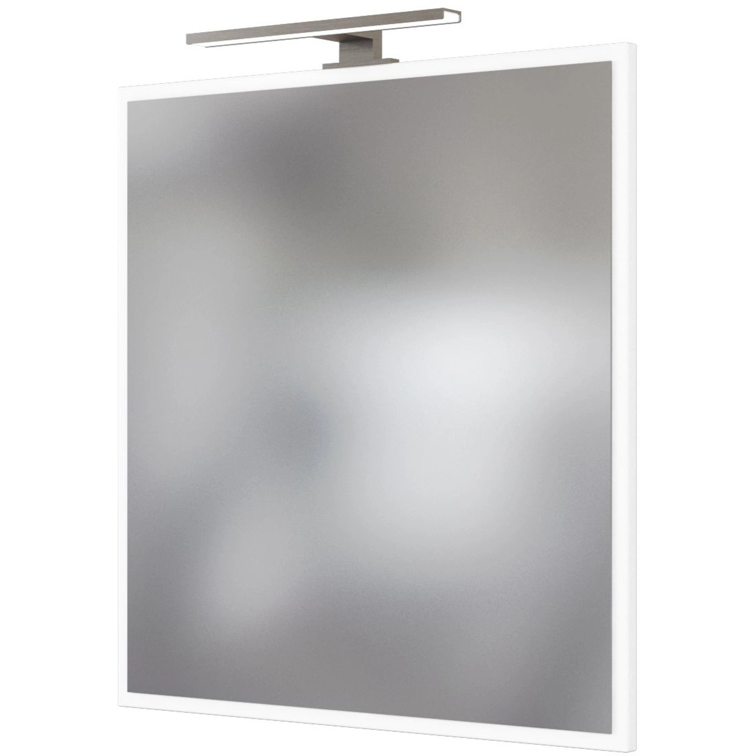 Held Spiegel mit Beleuchtung Monza Weiß 60 cm günstig online kaufen