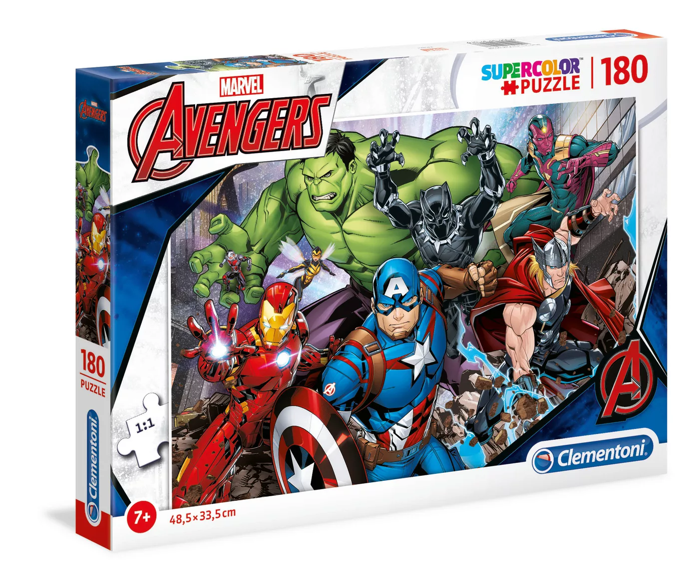 Clementoni 29107 - 180 Teile Puzzle - Avengers günstig online kaufen