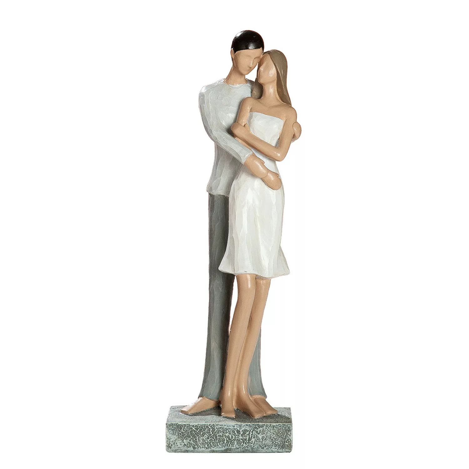 home24 Skulptur Liebespaar Arm in Arm günstig online kaufen