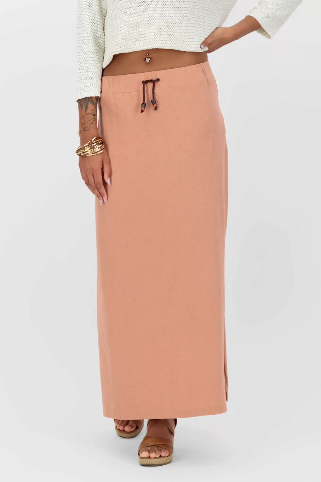 Alife & Kickin Sommerrock "LinaAK A Long Skirt Damen Sommerrock, Maxirock" günstig online kaufen