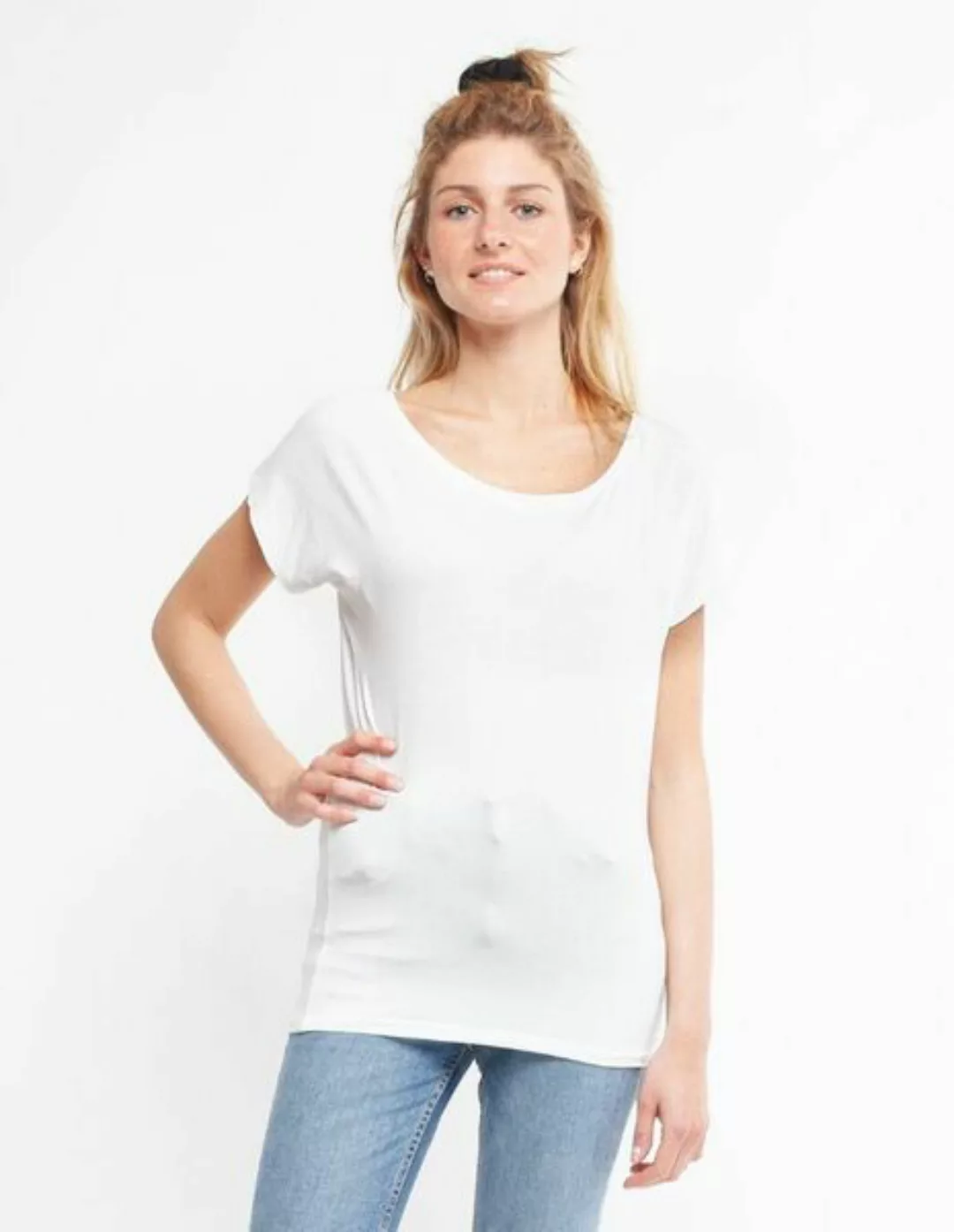 Damen T-shirt Aus Eukalyptus Faser "Elisabeth" günstig online kaufen