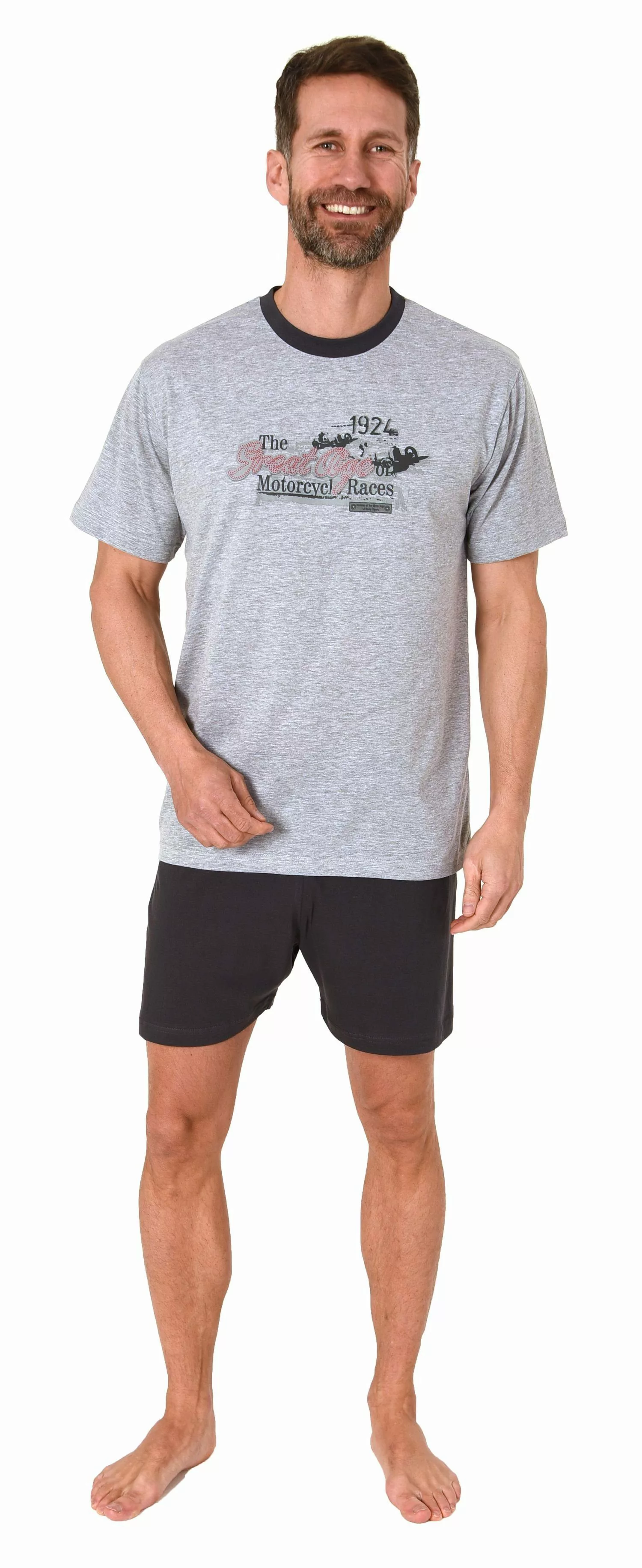 Normann Pyjama Casual Herren Shorty Pyjama günstig online kaufen