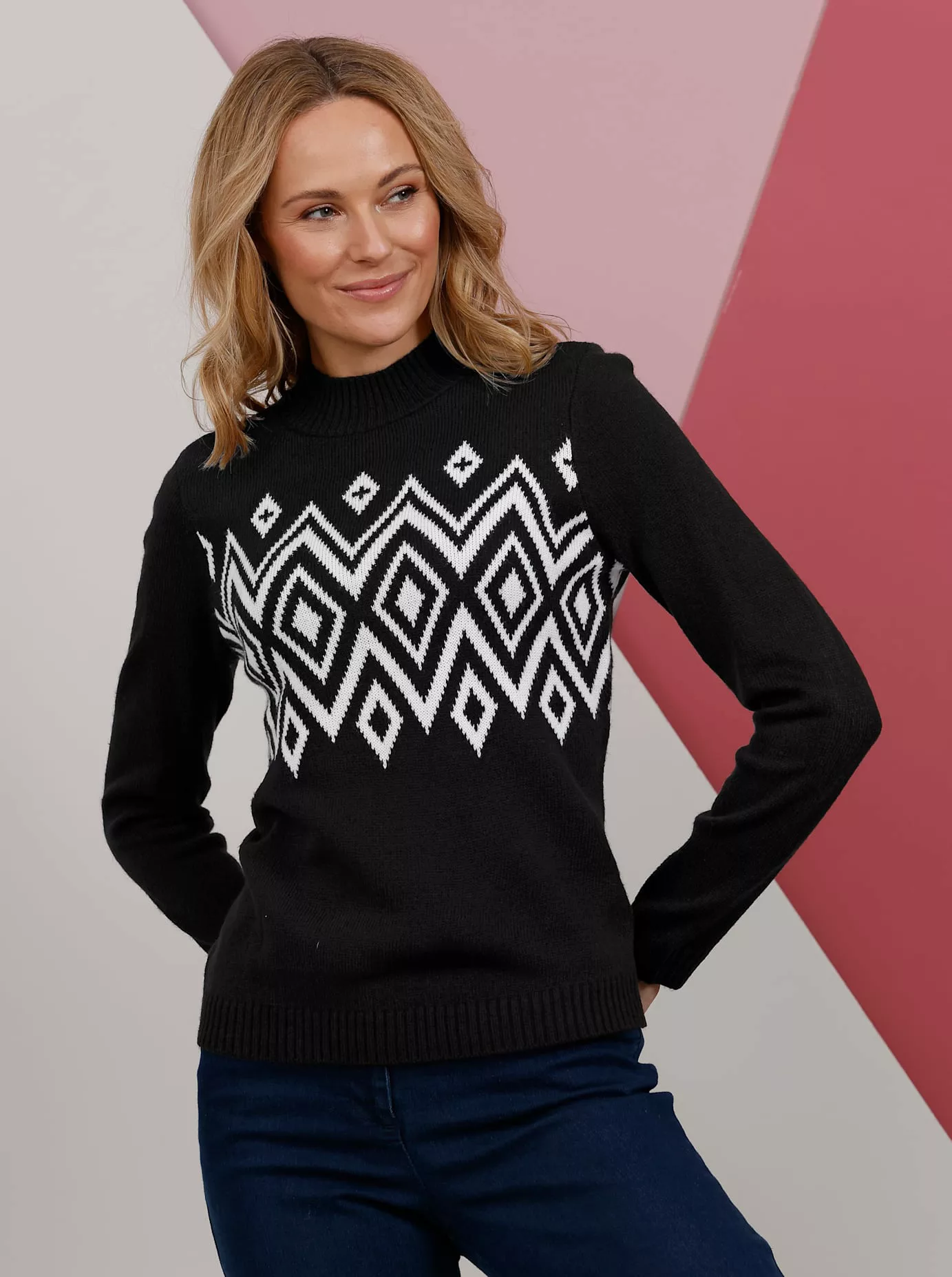 Classic Basics Stehkragenpullover "Stehkragen-Pullover" günstig online kaufen