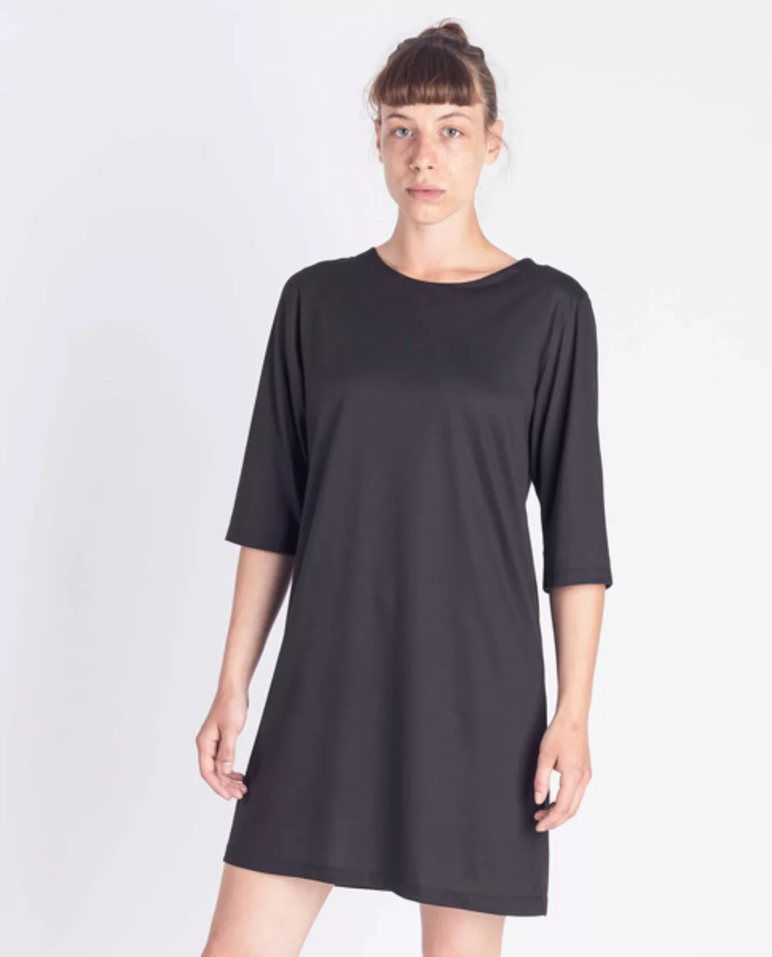 Damen Kleid Aus Bio-baumwolle - 3/4 Arm günstig online kaufen
