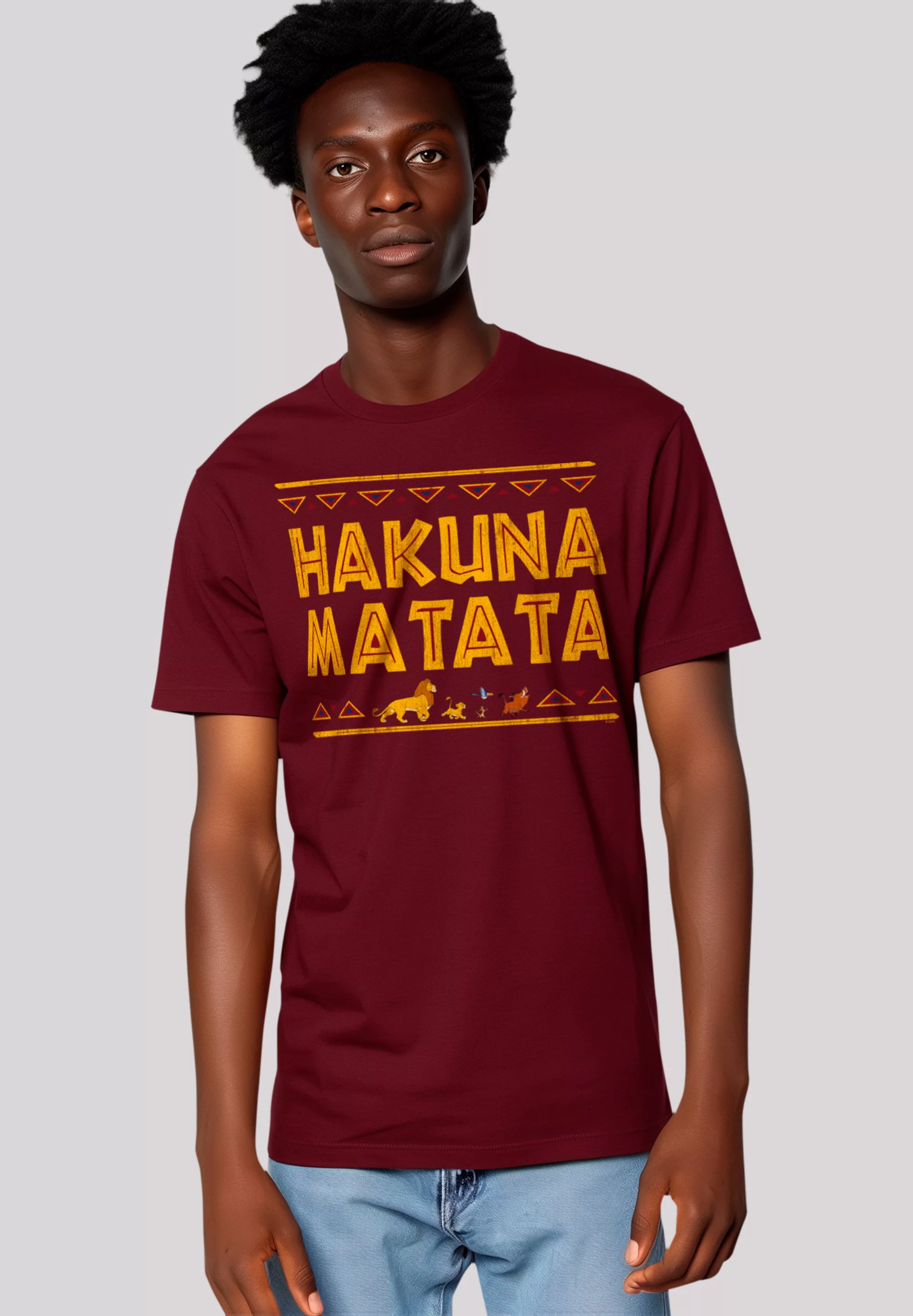 F4NT4STIC T-Shirt "König der Löwen Hakuna Matata", Premium Qualität günstig online kaufen