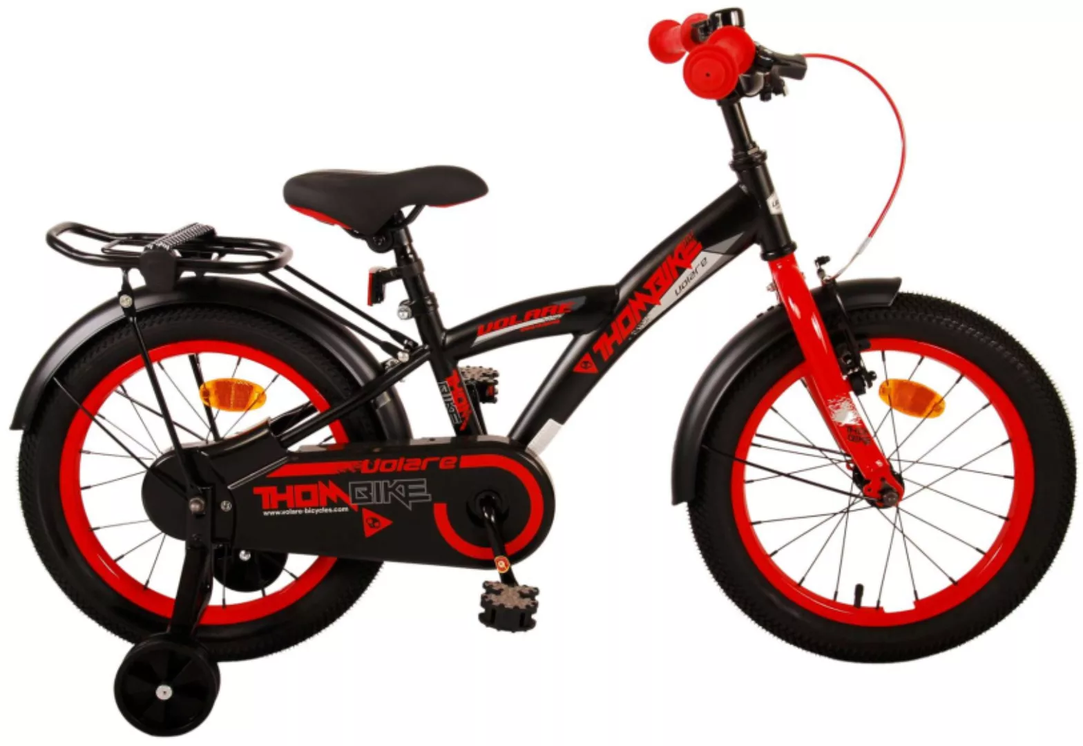 Thombike 16 Zoll 23 Cm Jungen Rücktrittbremse Schwarz/rot günstig online kaufen