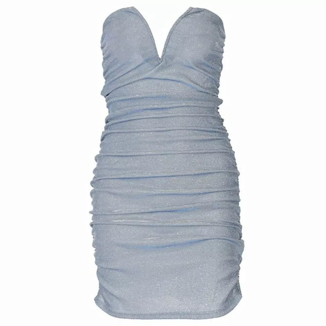 AFAZ New Trading UG Sommerkleid Sommerliches sexy Brustkleid mit plissierte günstig online kaufen