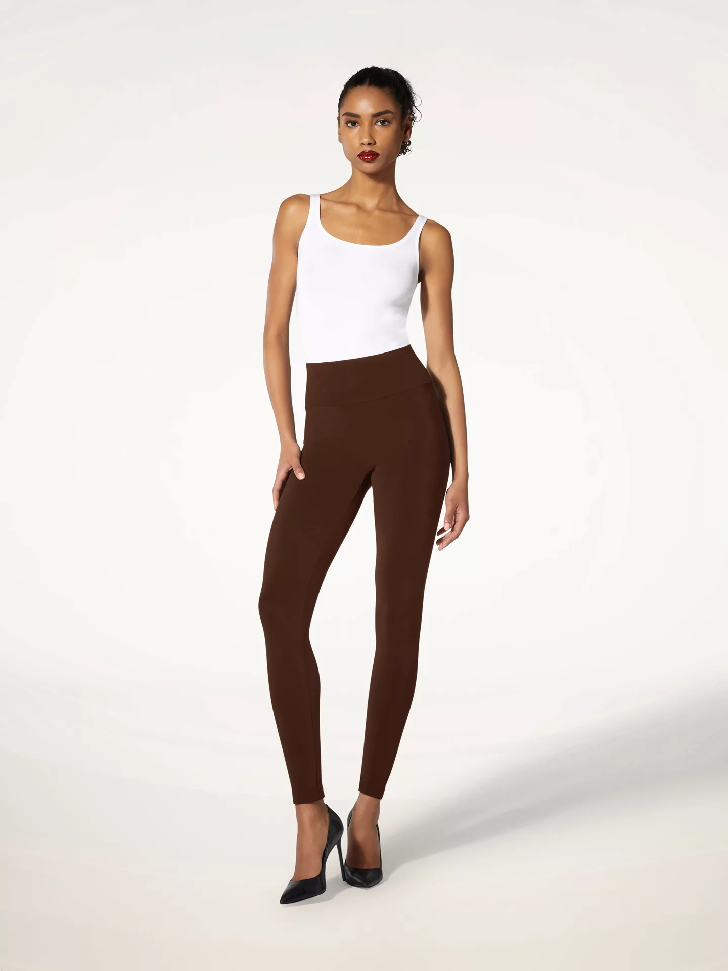 Wolford - The W.O.W. Perfect Fit Leggings, Frau, umber, Größe: XS günstig online kaufen