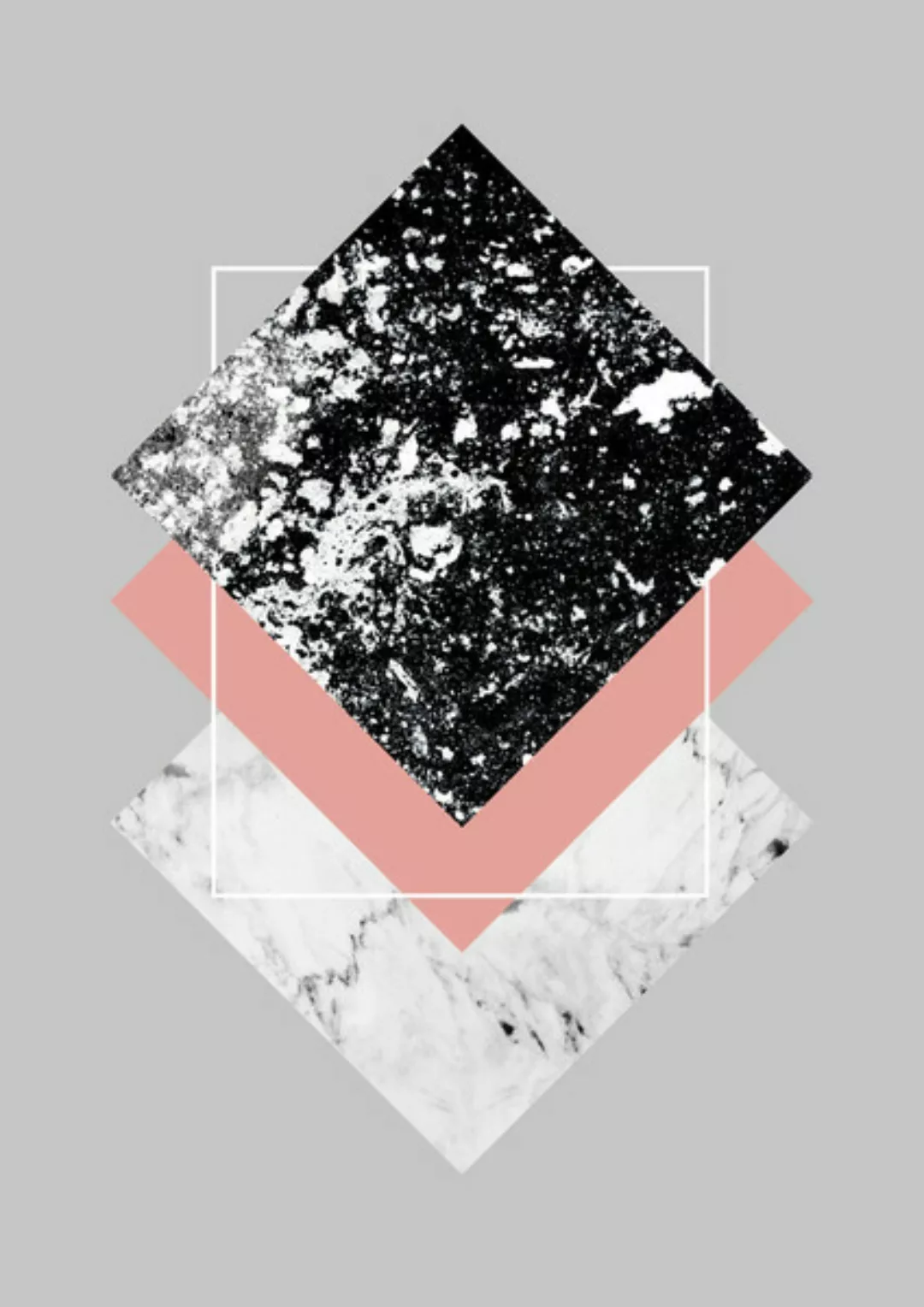 Poster / Leinwandbild - Geometric Textures 1 günstig online kaufen