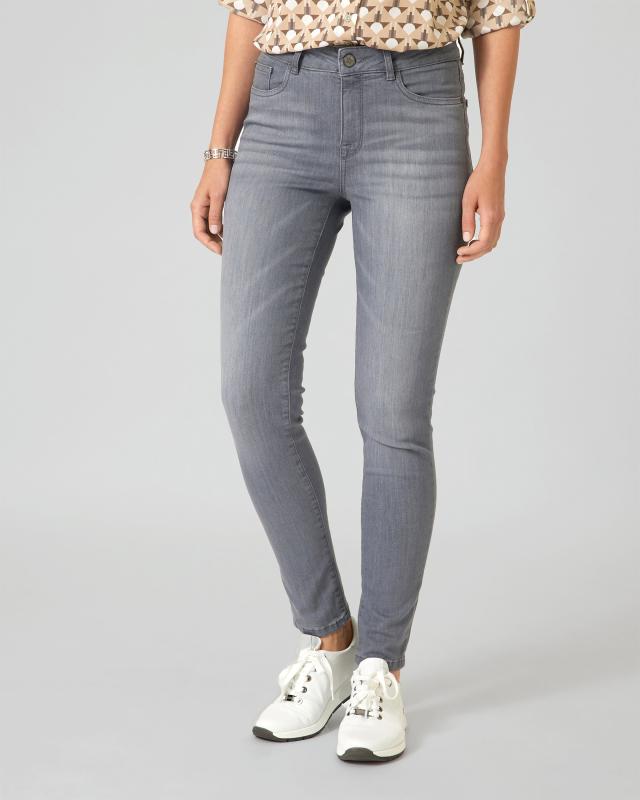 THOM by Thomas Rath 5-Pocket-Jeans mit Logostickerei günstig online kaufen