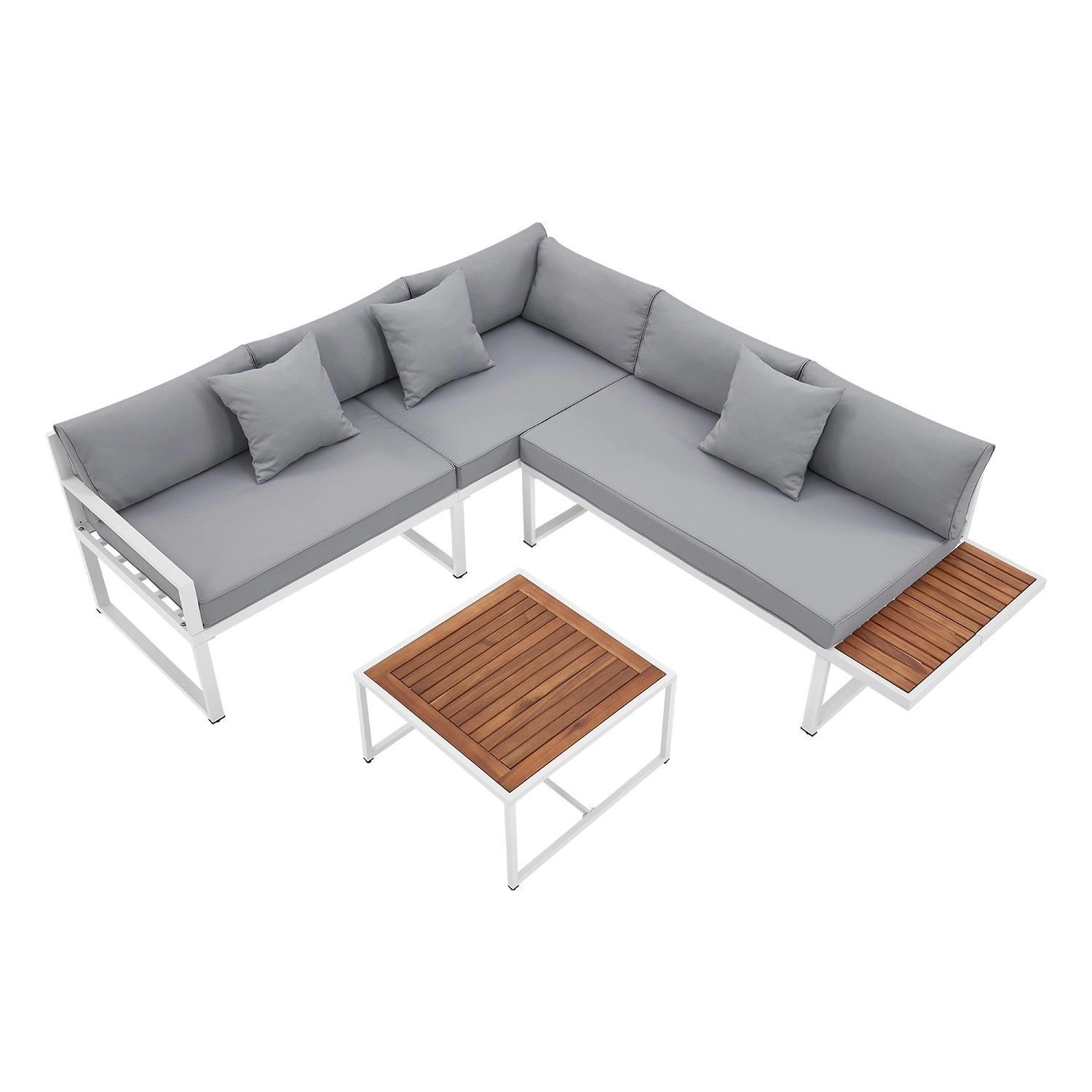 Juskys Gartenlounge-Set St. Tropez, Gartenmöbel Lounge günstig online kaufen
