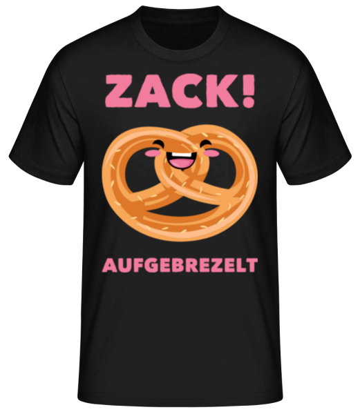 Zack Aufgebrezelt · Männer Basic T-Shirt günstig online kaufen