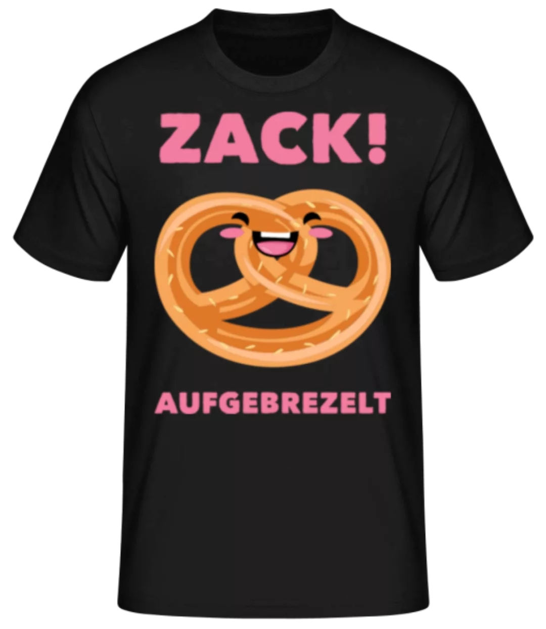 Zack Aufgebrezelt · Männer Basic T-Shirt günstig online kaufen