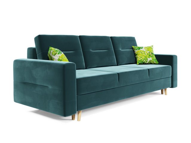 ALTDECOR Sofa BERGI, Couch mit Schlaffunktion, Bettkasten, Wohnzimmer günstig online kaufen