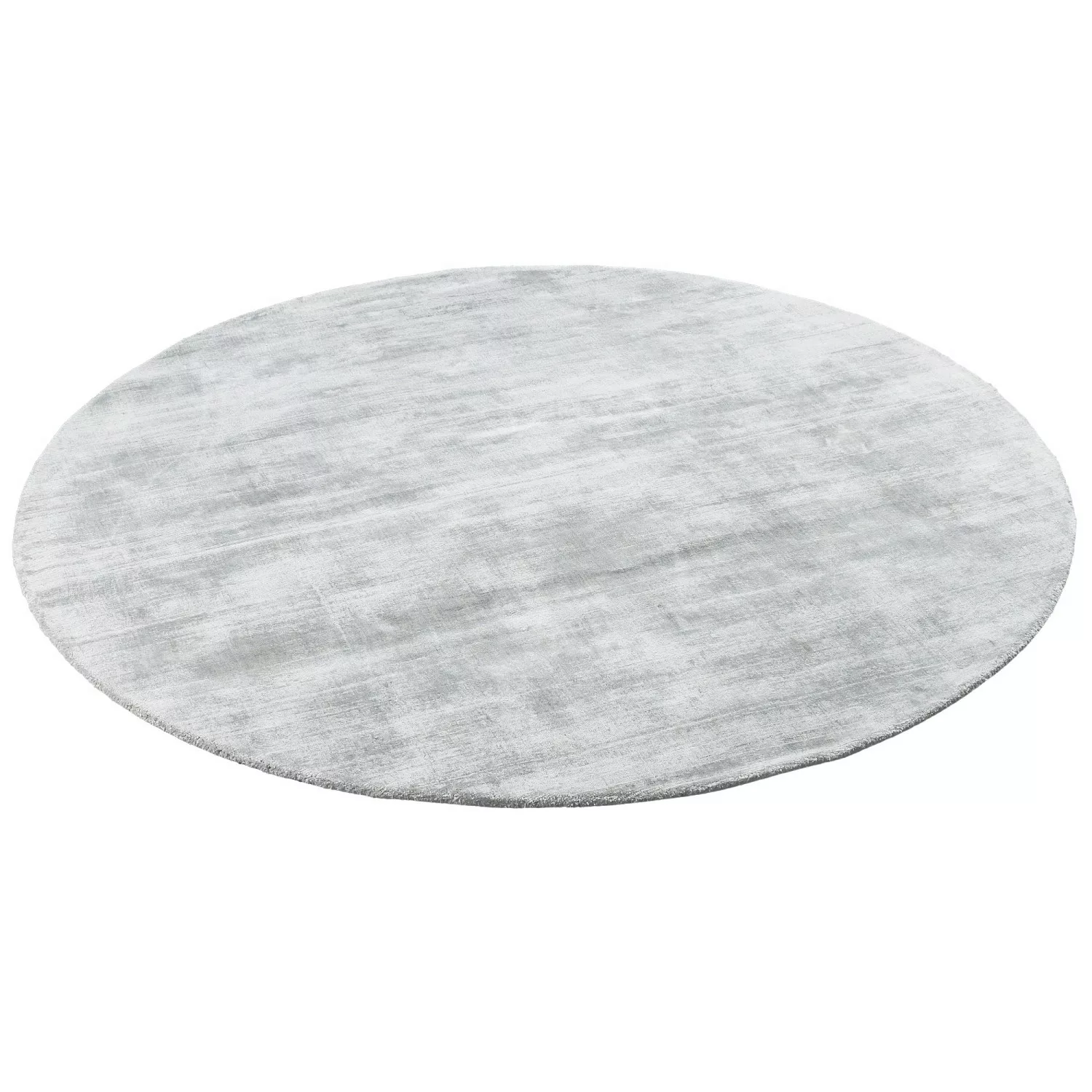 Pergamon Luxus Designer Teppich Roma Grau 120cm Rund günstig online kaufen