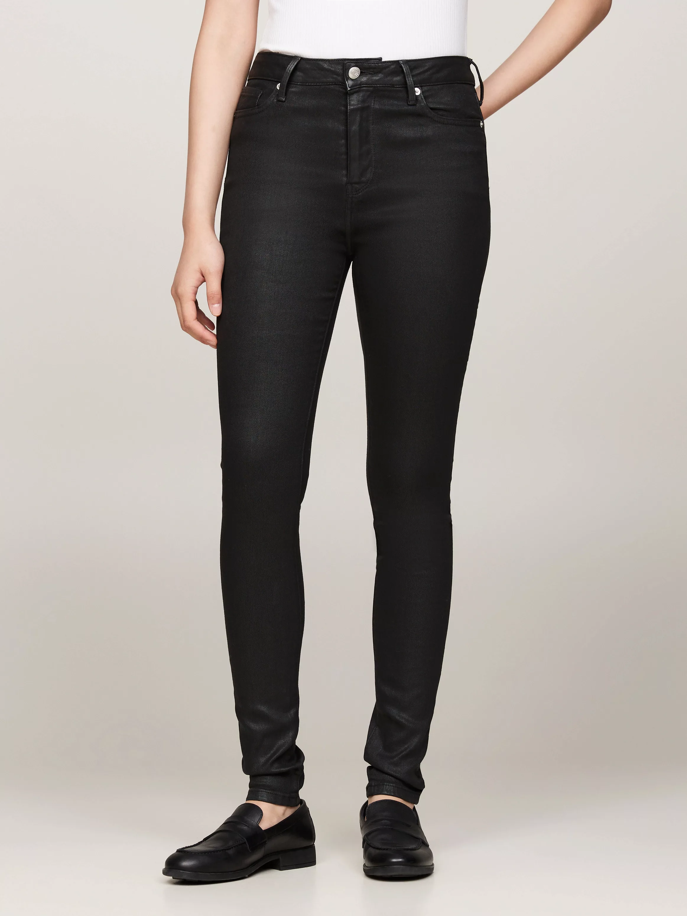 Tommy Hilfiger Skinny-fit-Jeans "HARLEM U SKINNY HW CAL", mit Tommy Hilfige günstig online kaufen