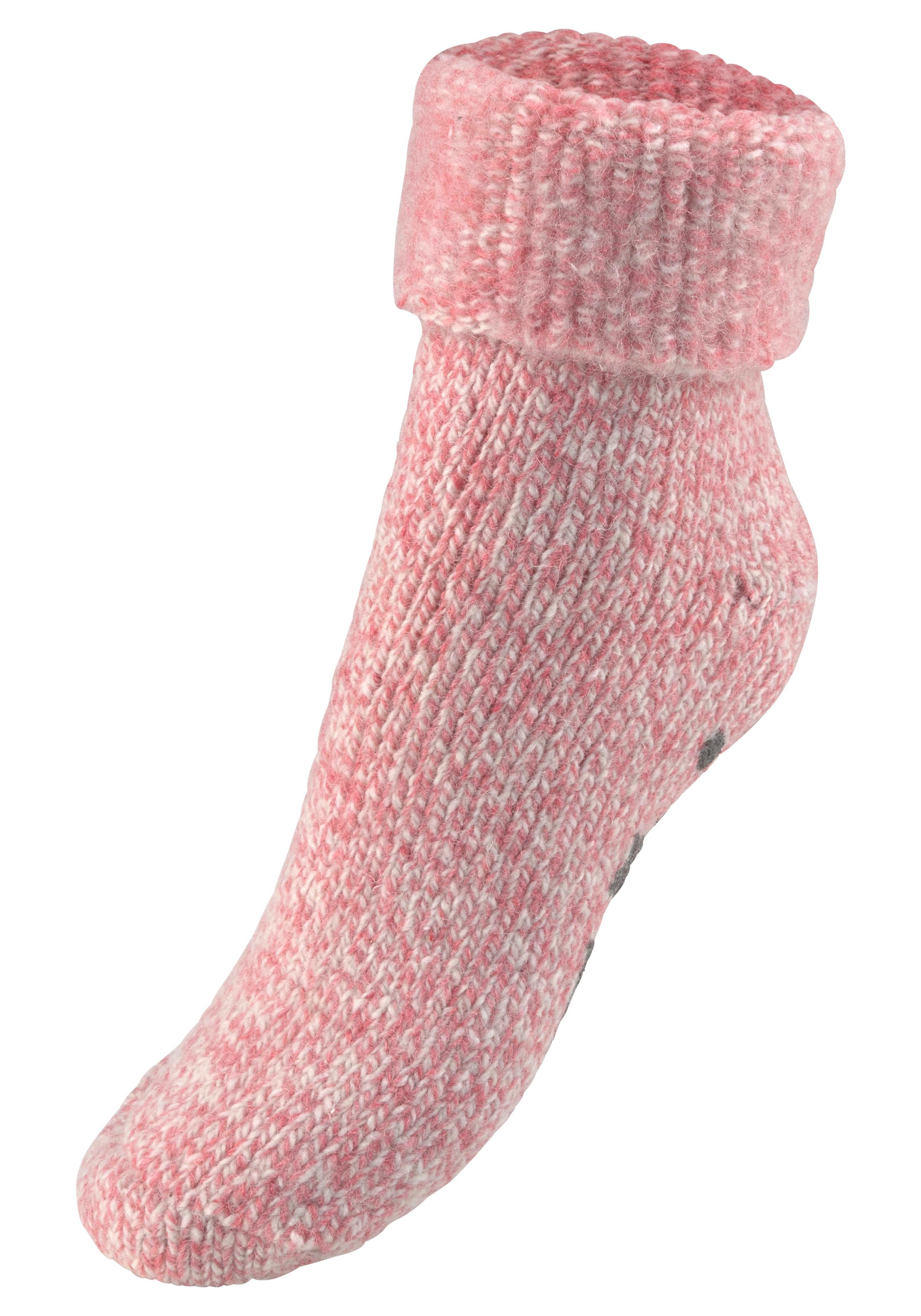 Lavana ABS-Socken, (1 Paar), aus Strick mit rutschfester Sohle günstig online kaufen
