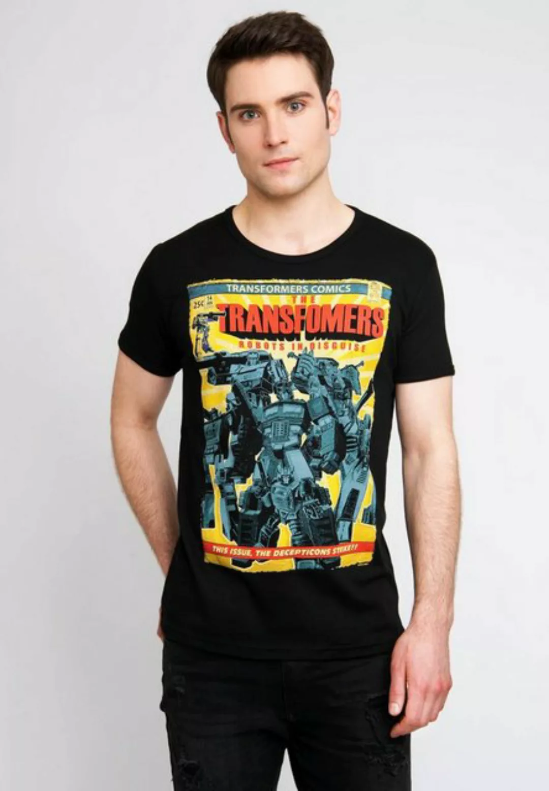 LOGOSHIRT T-Shirt Transformers - Robots In Disguise mit großem Transformers günstig online kaufen