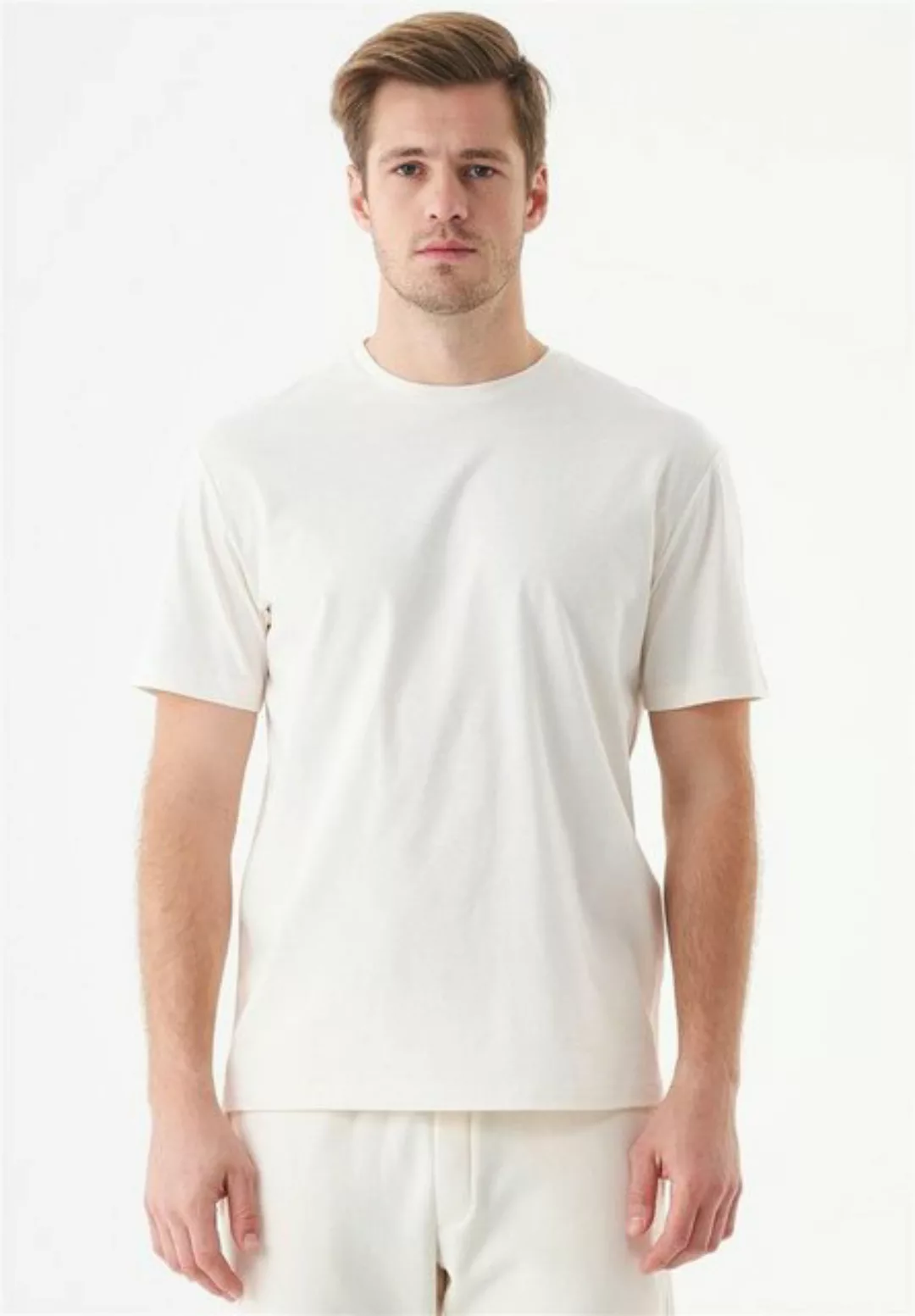 ORGANICATION T-Shirt Tillo-Unisex Basic T-Shirt in Off White günstig online kaufen
