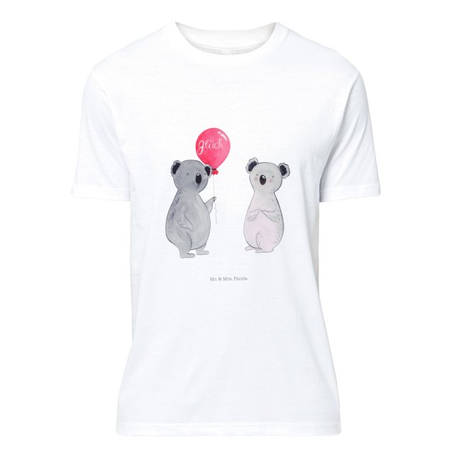 Mr. & Mrs. Panda T-Shirt Koala Luftballon - Weiß - Geschenk, Herrn, Jungges günstig online kaufen