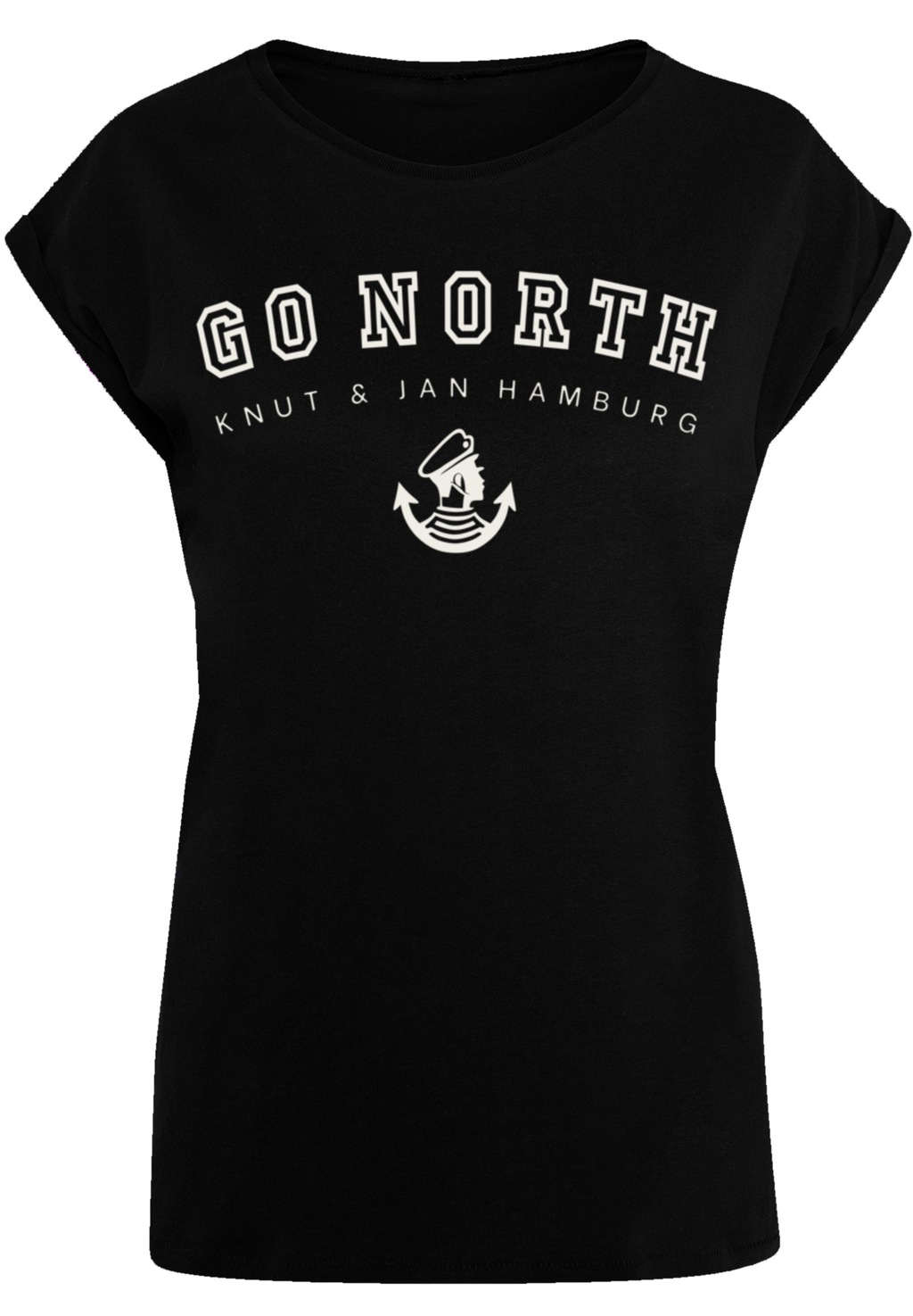 F4NT4STIC T-Shirt "PLUS SIZE Go North", Print günstig online kaufen