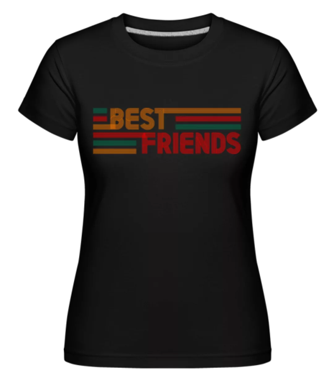 Retro Best Friends · Shirtinator Frauen T-Shirt günstig online kaufen
