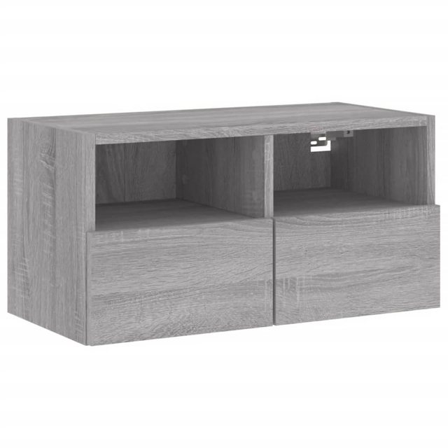 vidaXL TV-Schrank TV-Wandschrank Grau Sonoma 60x30x30 cm Holzwerkstoff günstig online kaufen