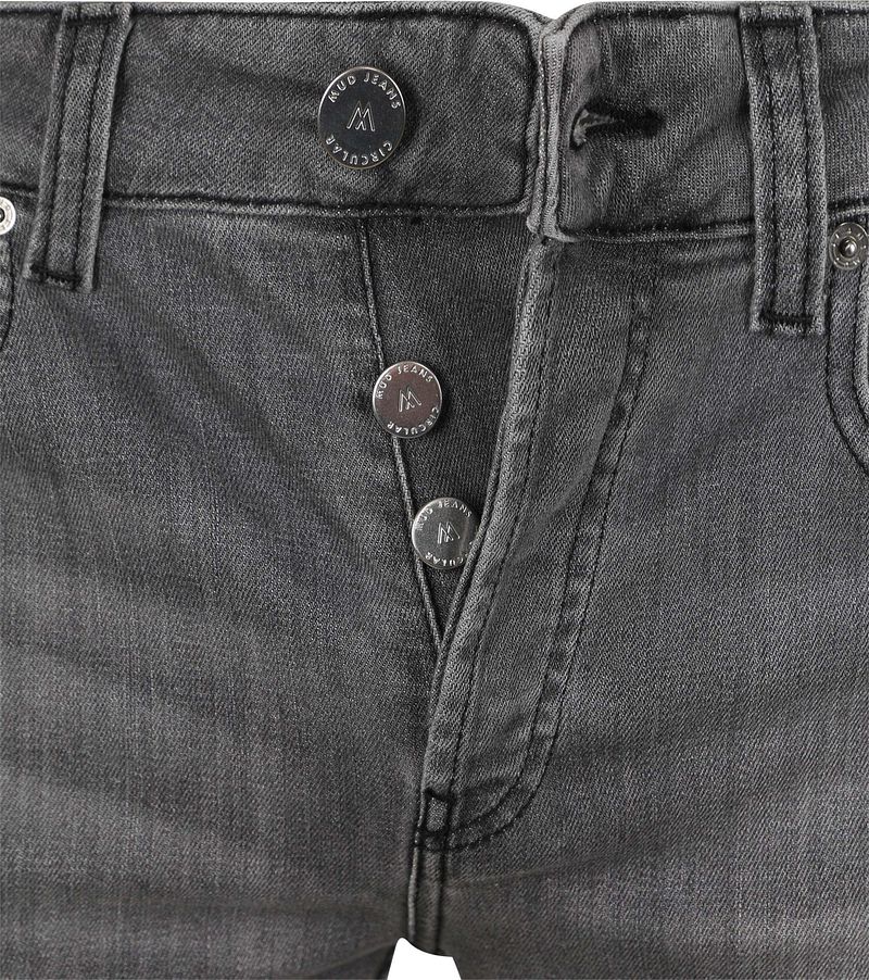 MUD Jeans Denim Slim-Fit Grau - Größe W 30 - L 34 günstig online kaufen