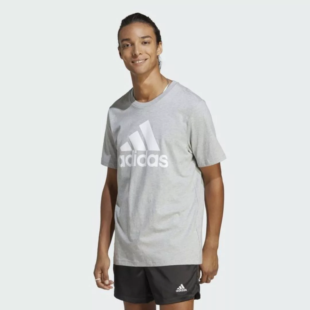 adidas Sportswear T-Shirt ESSENTIALS SINGLE JERSEY BIG LOGO T-SHIRT günstig online kaufen