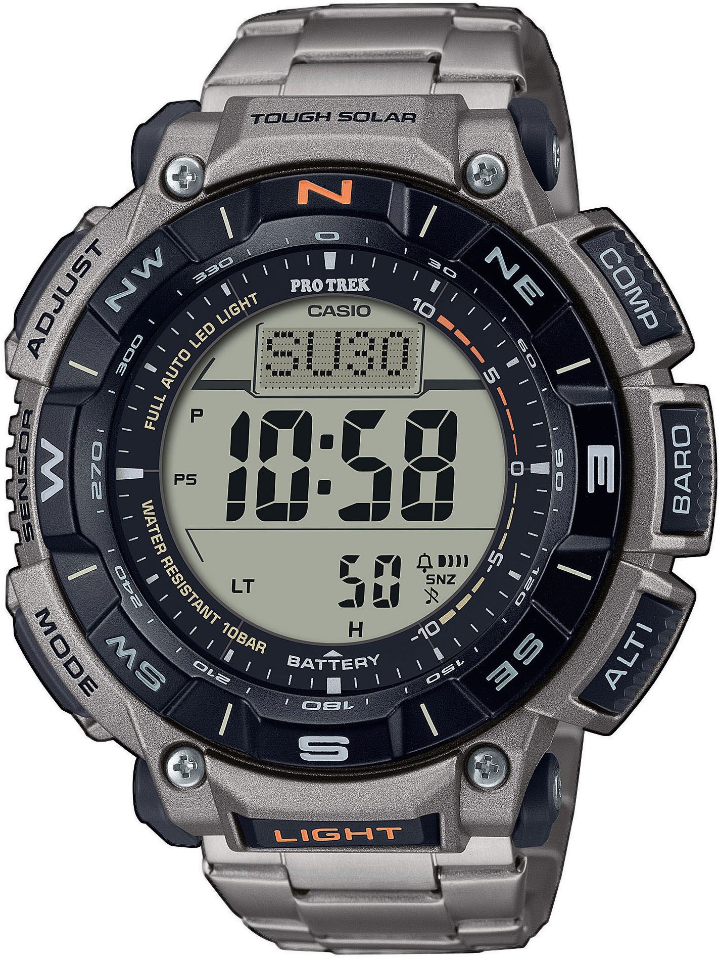 CASIO PRO TREK Chronograph PRG-340T-7ER, Quarzuhr, günstig online kaufen