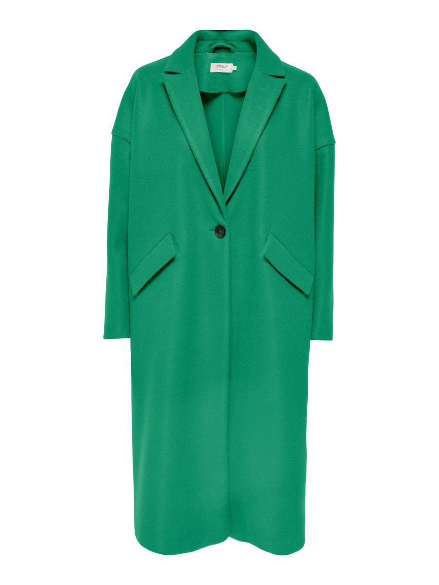 ONLY Langer Mantel Damen Grün günstig online kaufen