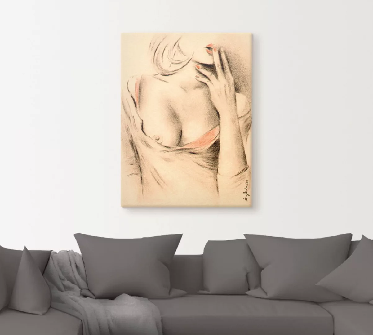 Artland Wandbild »Aphrodite der Moderne«, Frau, (1 St.) günstig online kaufen