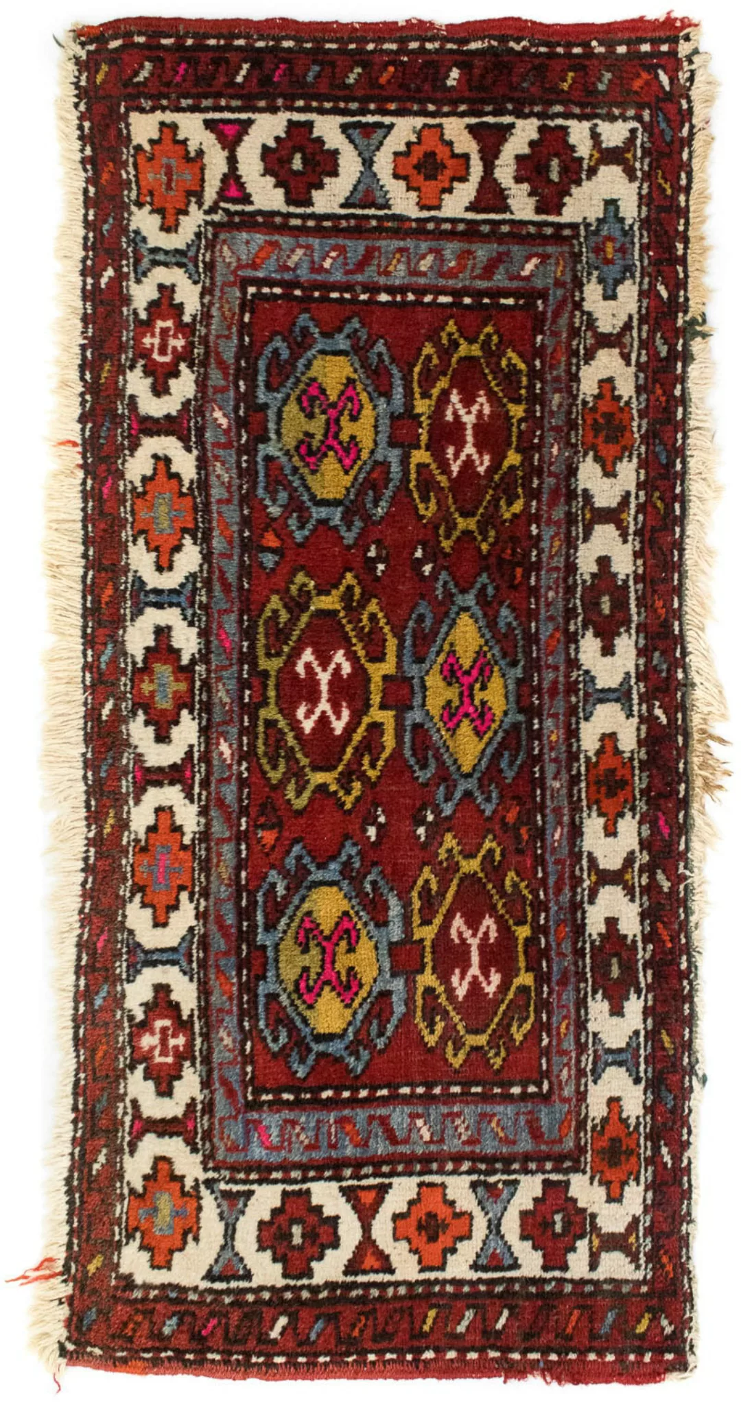 morgenland Wollteppich »Heriz Teppich handgeknüpft rot«, rechteckig, handge günstig online kaufen