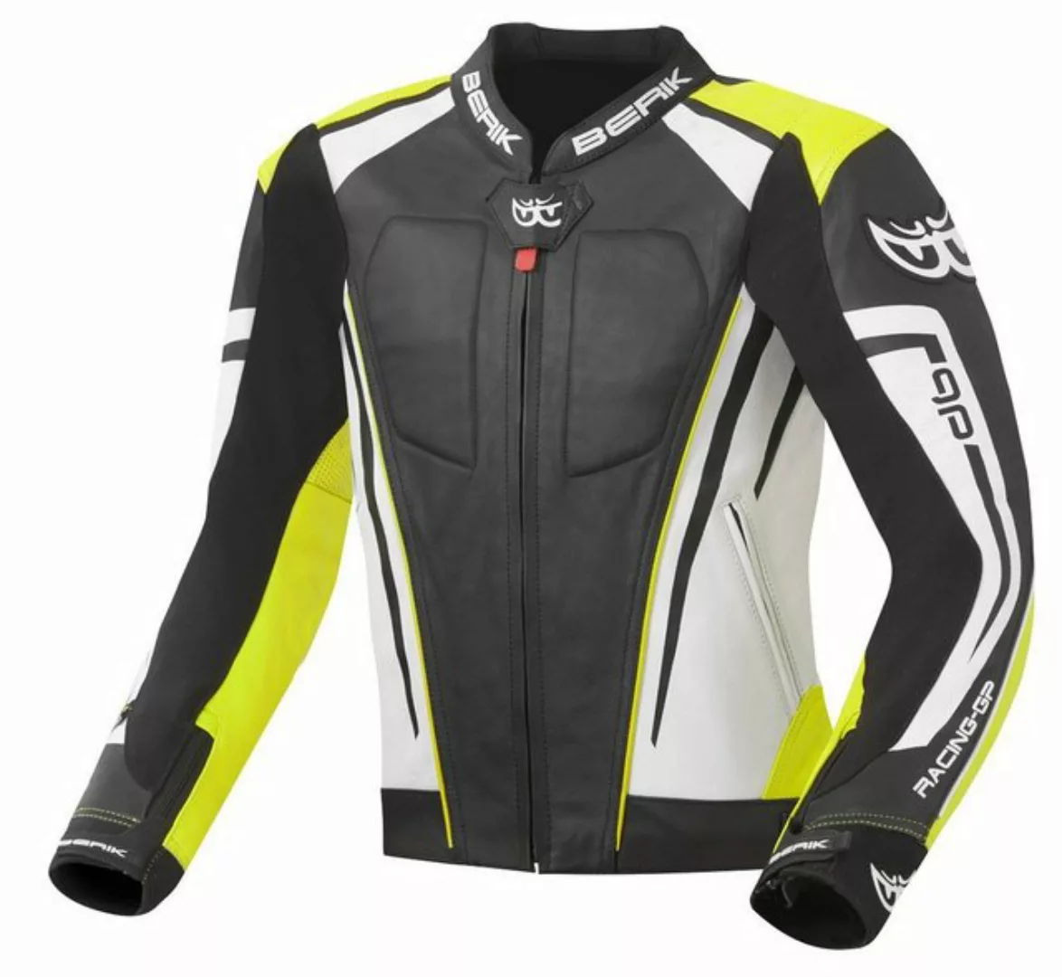 Berik Motorradjacke Striper Evo Motorrad Lederjacke günstig online kaufen