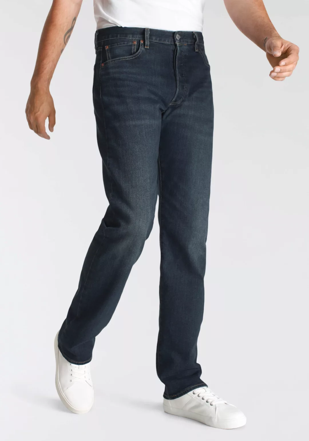 Levi's® Straight-Jeans 501 LEVI'S ORIGINAL mit Markenlabel günstig online kaufen