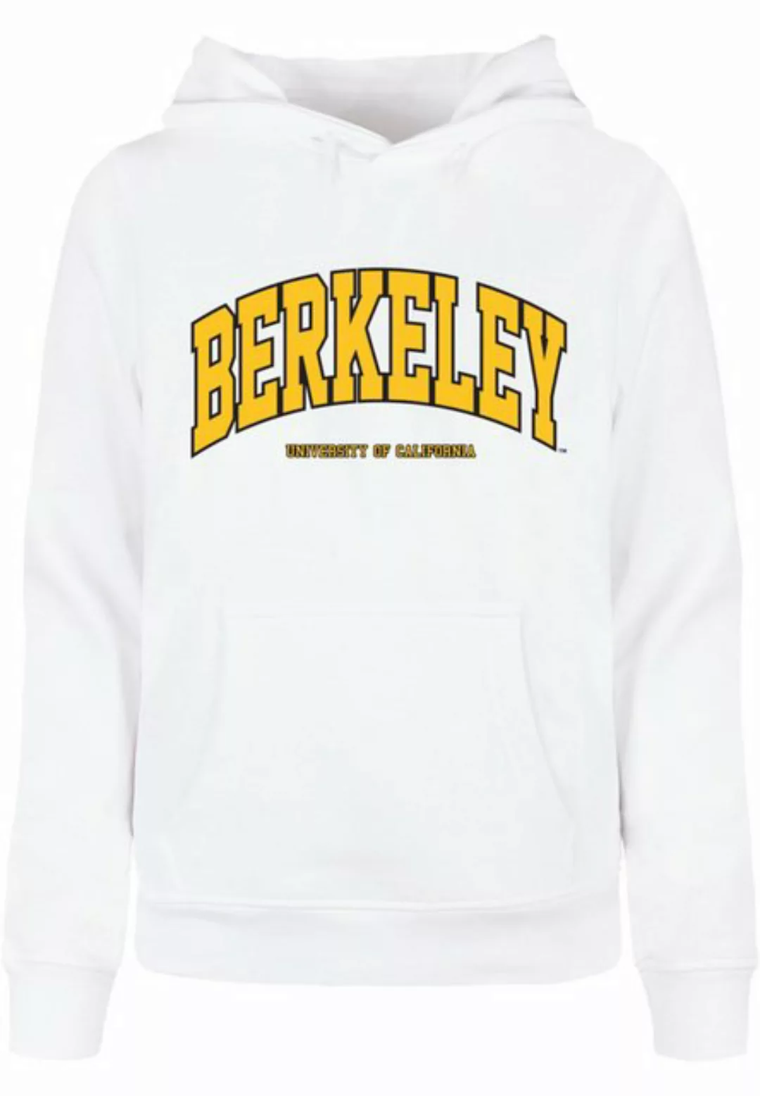 Merchcode Kapuzenpullover Merchcode Damen Ladies Berkeley University - Arch günstig online kaufen