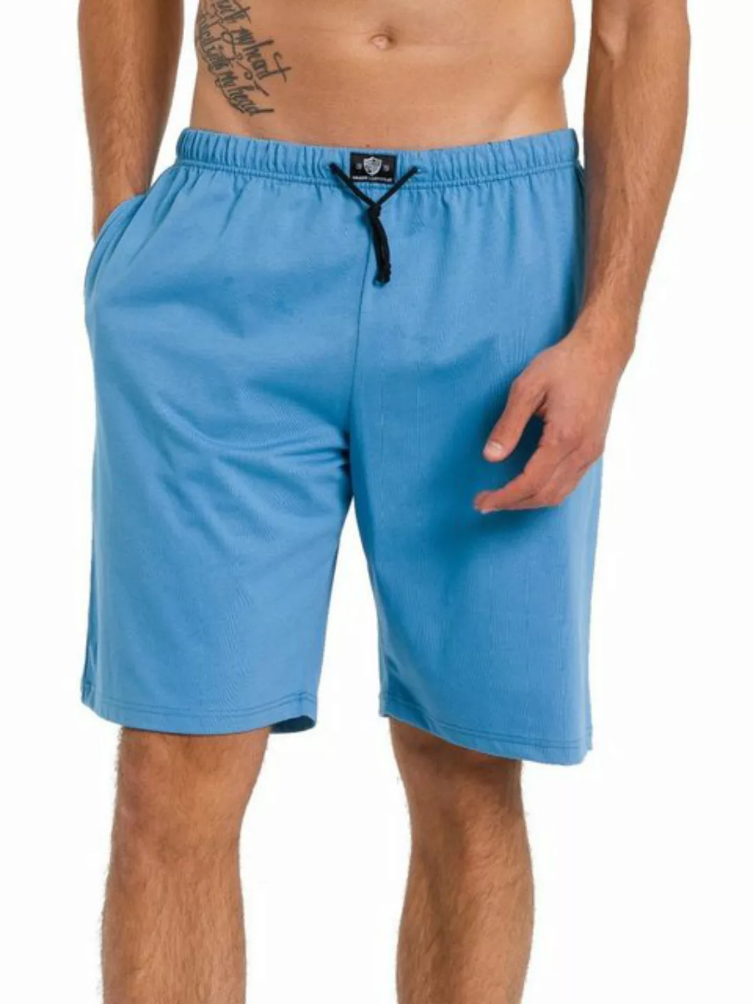 HAASIS Bodywear 1919 Bermudas Herren Jerseybermuda 77118863-horizont (1-tlg günstig online kaufen