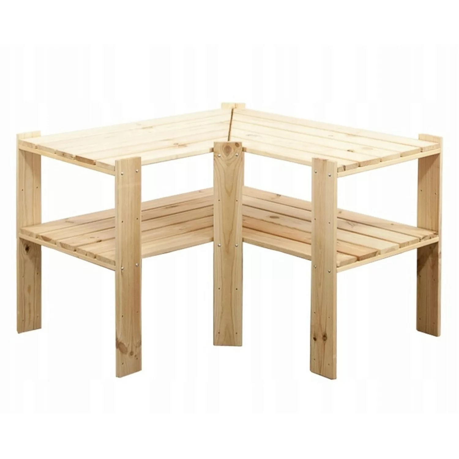 PROREGAL Eckregal Woodland HxBxT 64 x 80 x 50 cm Fachlast 120 kg 3 Fachbode günstig online kaufen