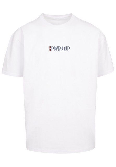 F4NT4STIC T-Shirt AC/DC PWRUP Stickerei Premium Qualität, Logo-Stickerei günstig online kaufen