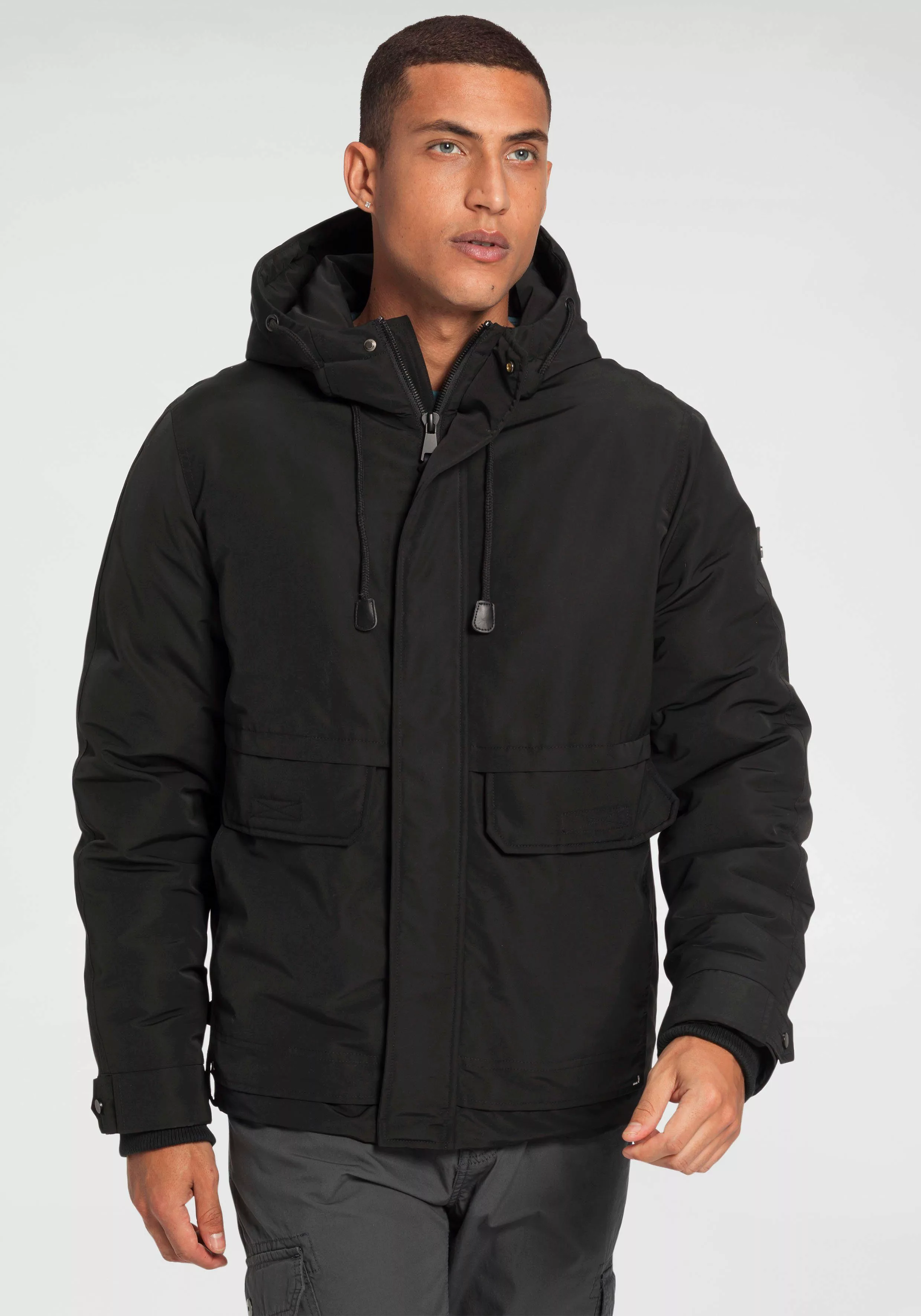 ALPENBLITZ Outdoorjacke ""Stavanger"", mit Kapuze, mit aufwendigem Innenste günstig online kaufen