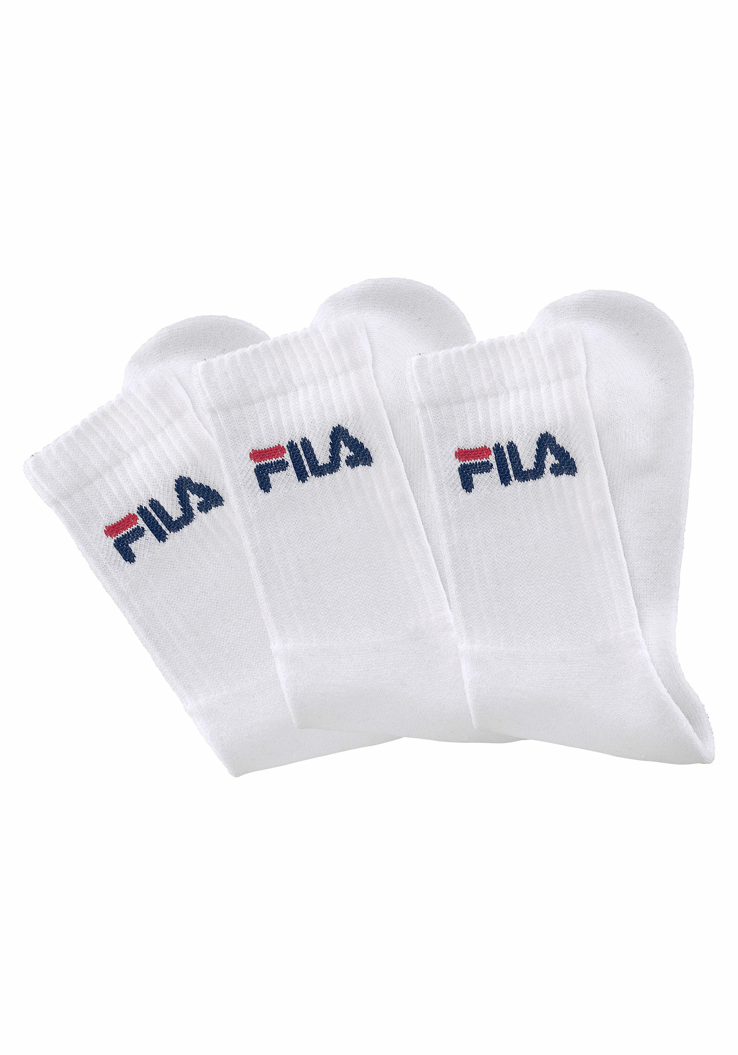 Fila Tennissocken, (3 Paar), mit verstärkten Belastungszonen günstig online kaufen