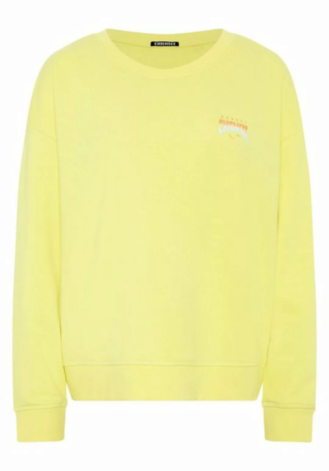 Chiemsee Sweatshirt Sweater mit Logo- und Sunset-Motiv 1 günstig online kaufen