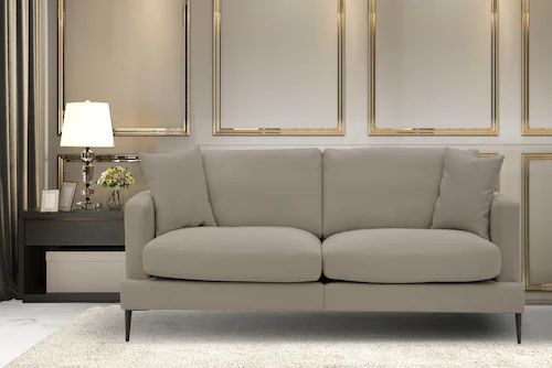 Leonique 2-Sitzer "Cozy elegantes Designsofa, Maße B/T/H: 151/97/80 cm", mi günstig online kaufen