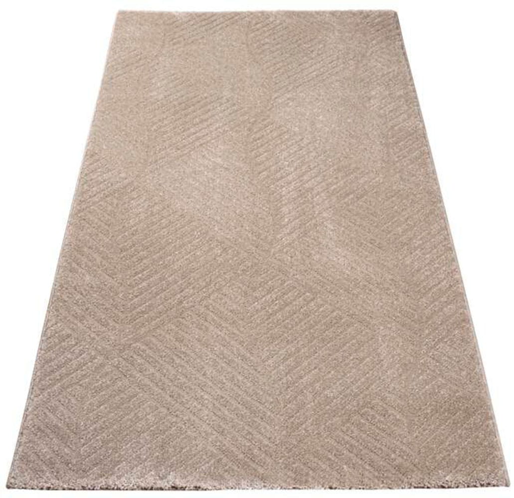 Carpet City Teppich »Friseé-Teppich FANCY 904«, rechteckig, 12 mm Höhe, Kur günstig online kaufen