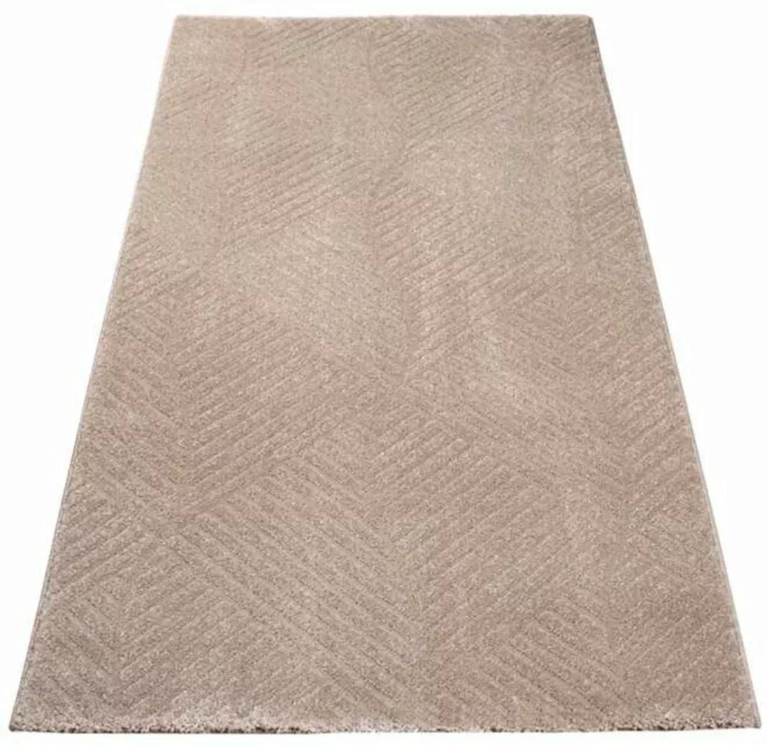 Carpet City Teppich »Friseé-Teppich FANCY 904«, rechteckig, 12 mm Höhe, Kur günstig online kaufen