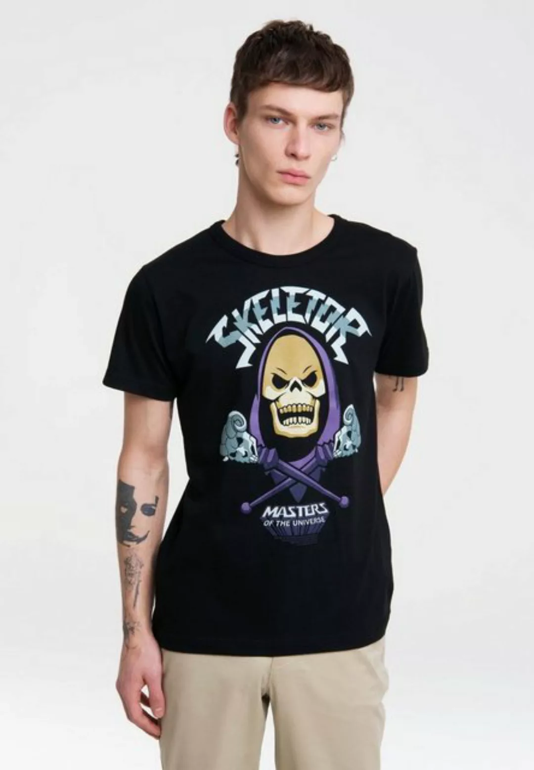 LOGOSHIRT T-Shirt Skeletor mit großem Masters Of The Universe-Print günstig online kaufen