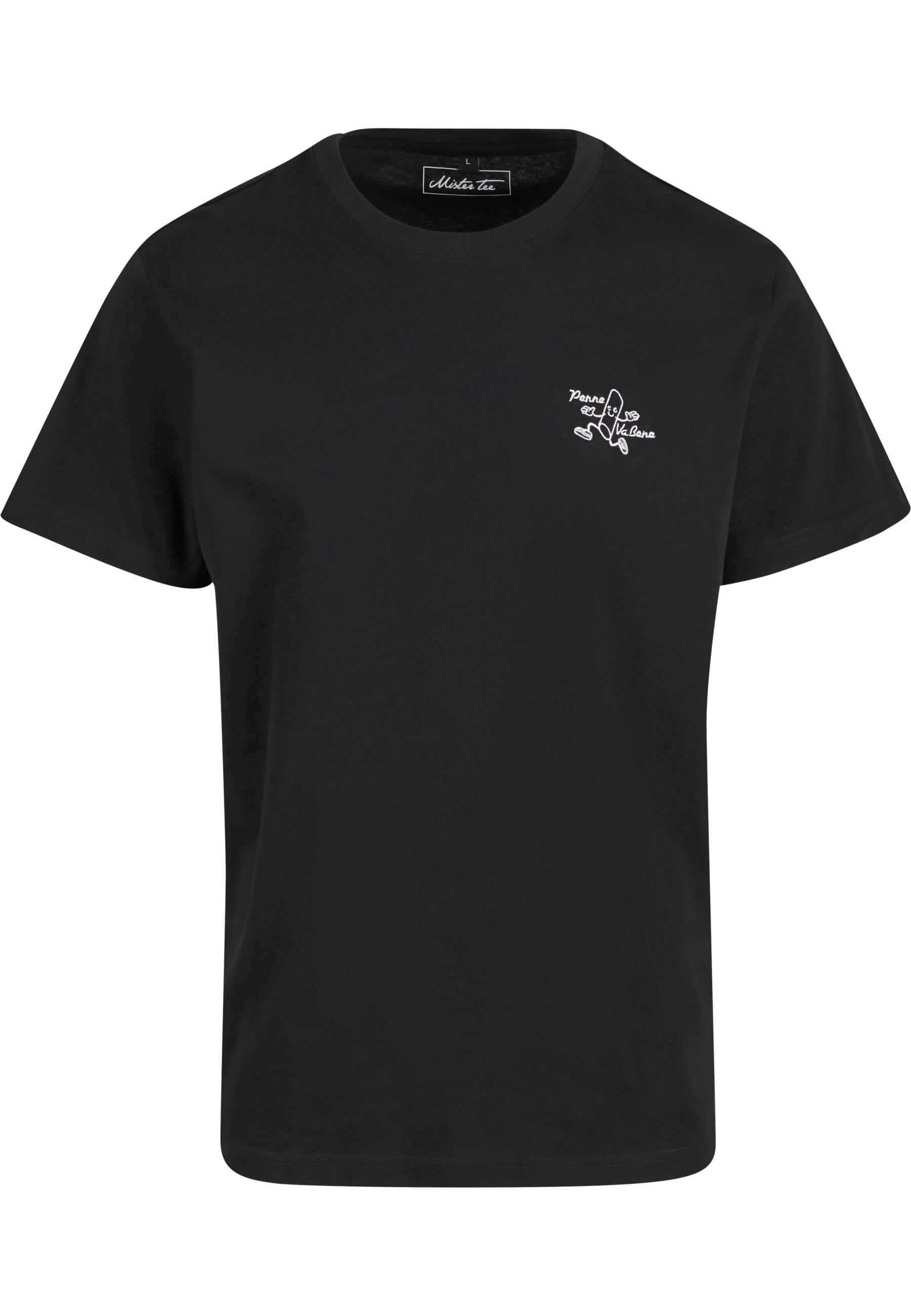MisterTee T-Shirt "MisterTee Herren Penne Va Bene Tee EMB", (1 tlg.) günstig online kaufen