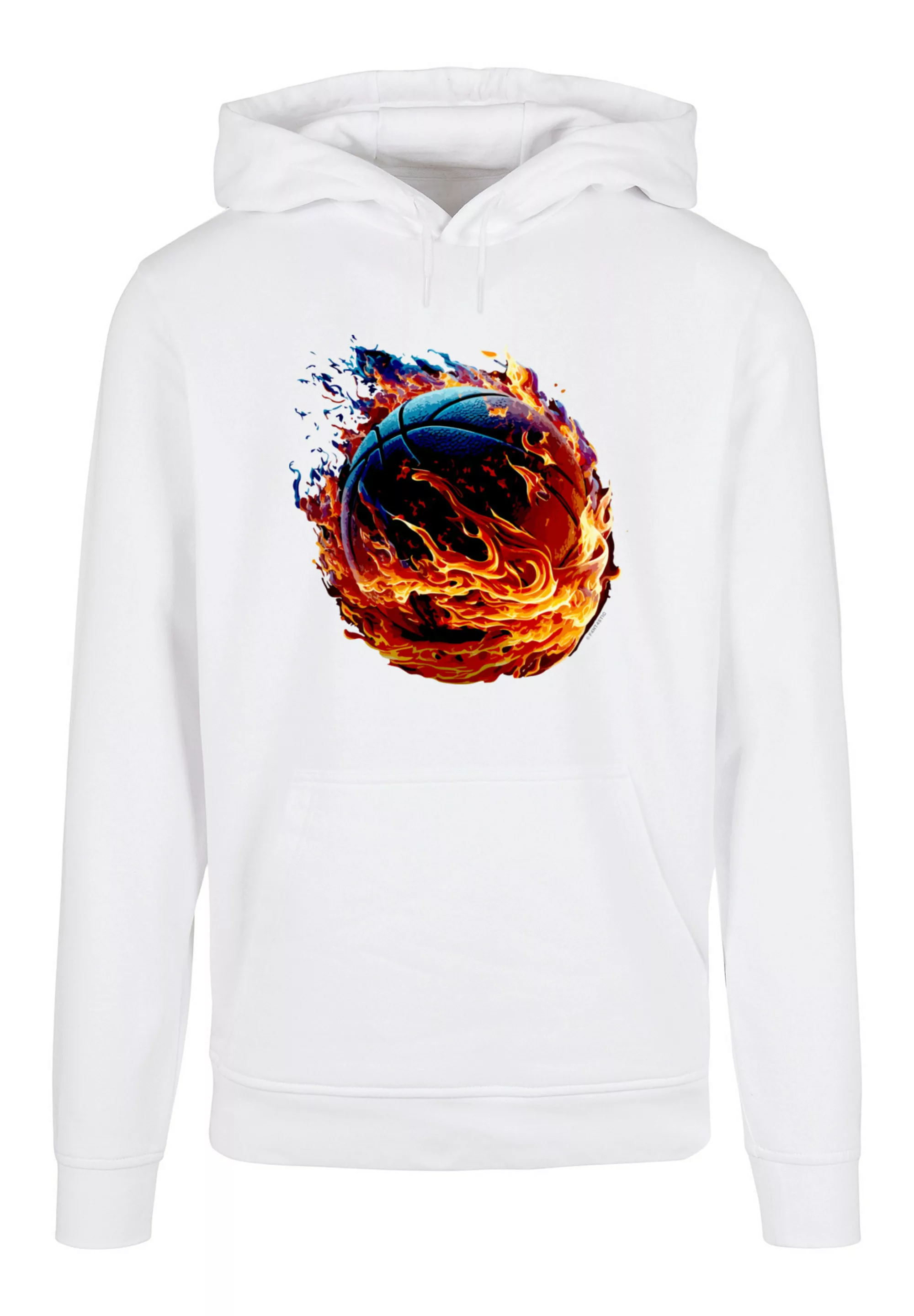 F4NT4STIC Kapuzenpullover "Basketball On Fire Sport HOODIE", Print günstig online kaufen