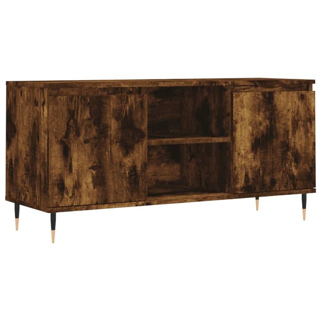 vidaXL TV-Schrank TV-Schrank Räuchereiche 104x35x50 cm Holzwerkstoff (1-St) günstig online kaufen